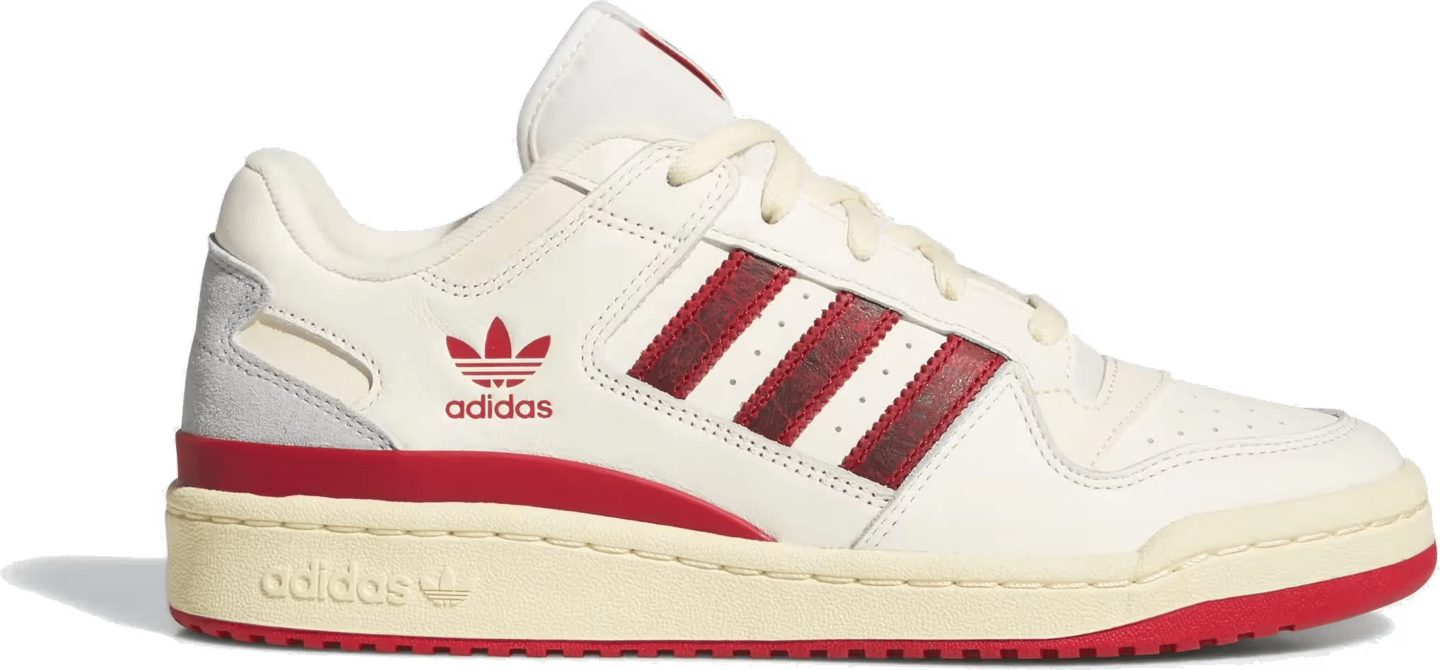 adidas Forum Low CL Cream White Team Power Red 2 Warm Vanilla