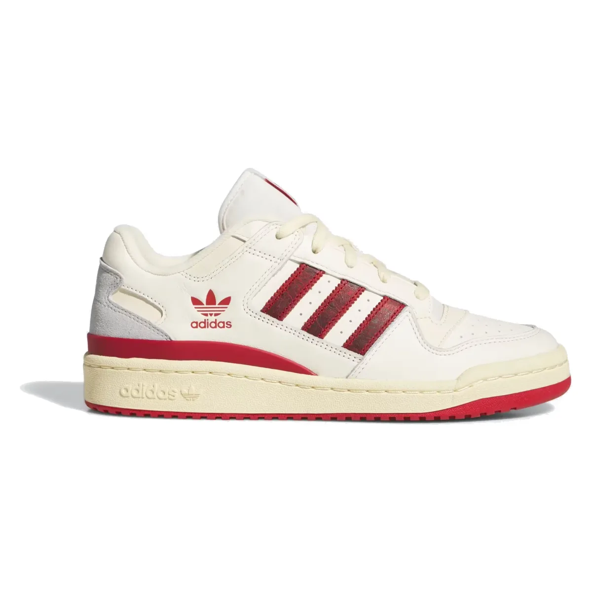 adidas Forum Low CL Cream White Team Power Red 2 Warm Vanilla