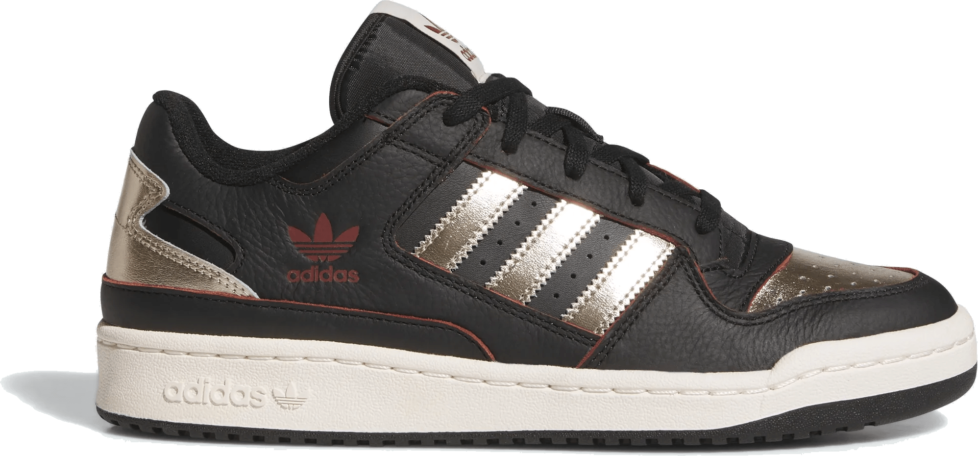 adidas Forum Low CL Black Cyber Metallic Off White