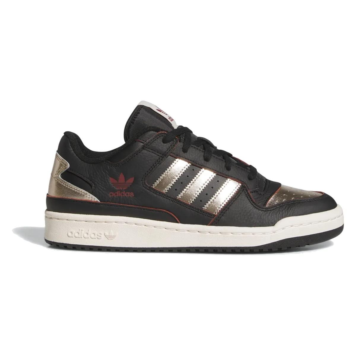 adidas Forum Low CL Black Cyber Metallic Off White