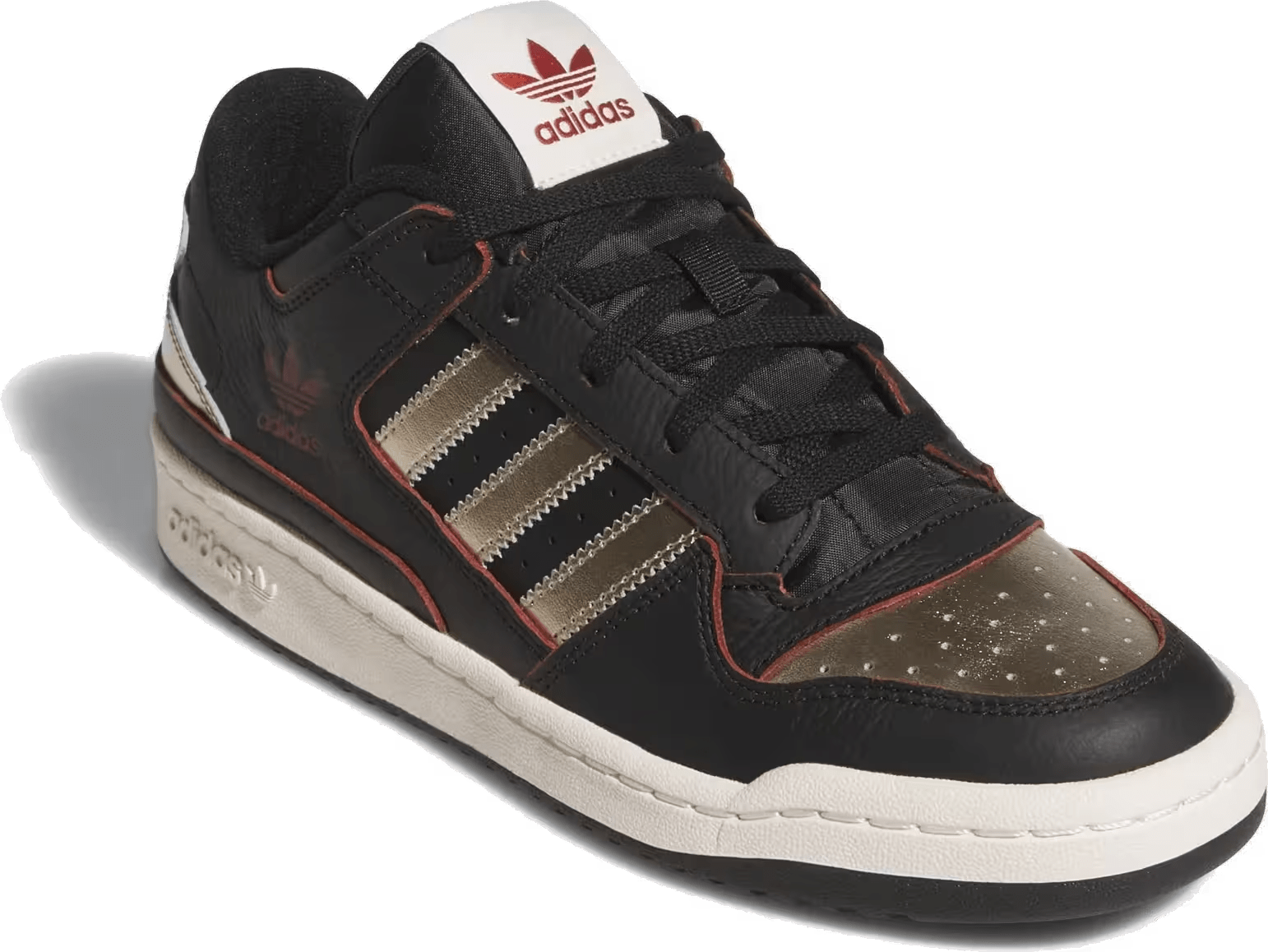 adidas Forum Low CL Black Cyber Metallic Off White