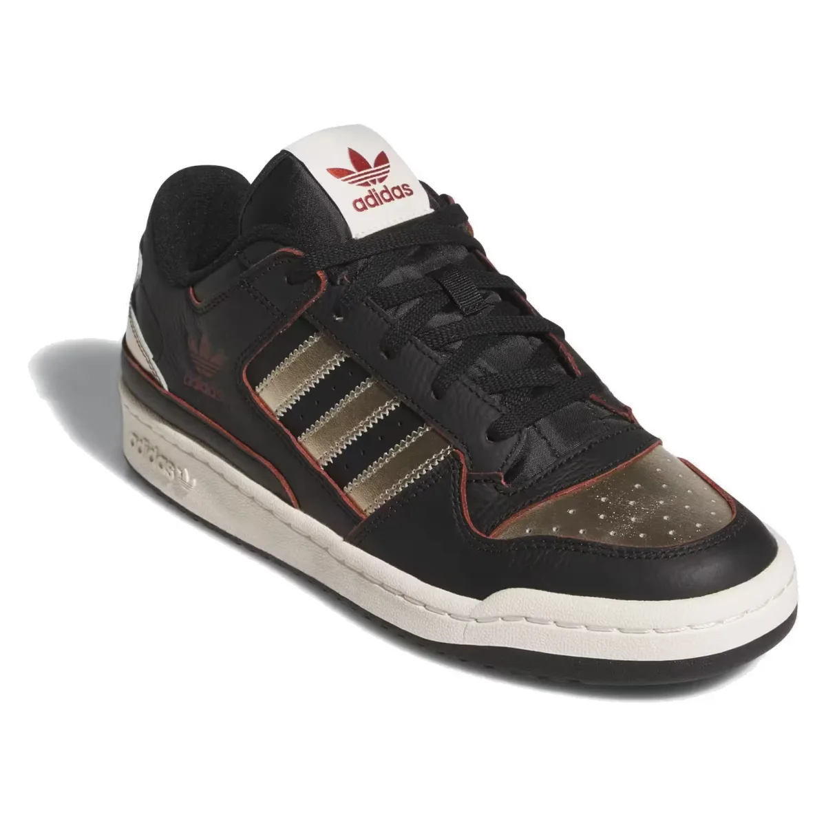 adidas Forum Low CL Black Cyber Metallic Off White