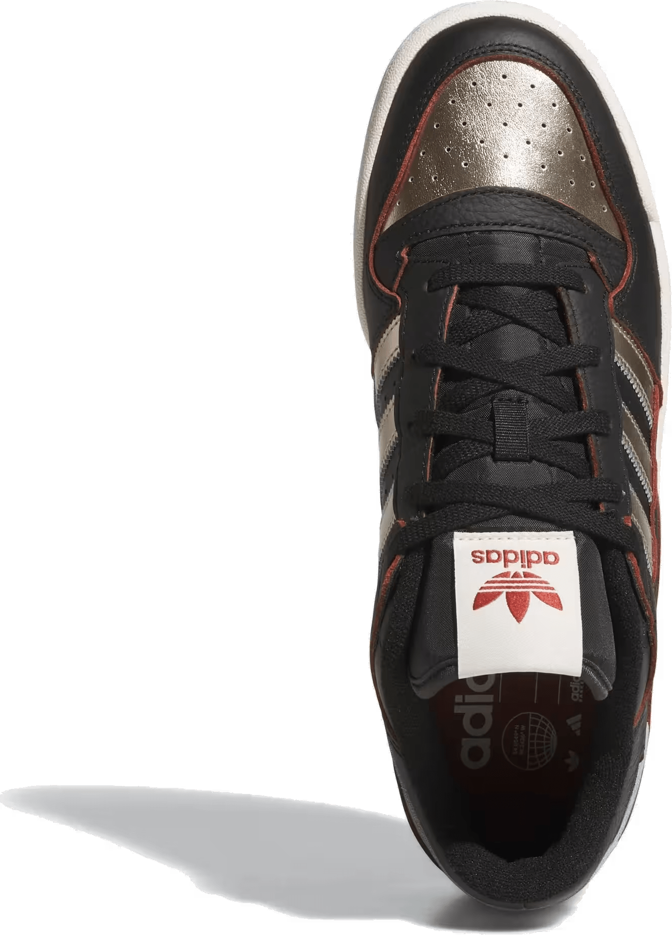 adidas Forum Low CL Black Cyber Metallic Off White