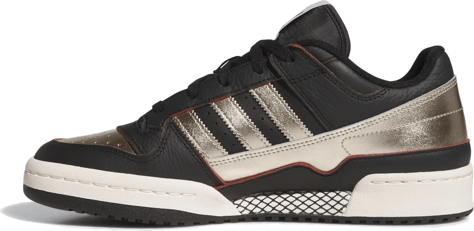 adidas Forum Low CL Black Cyber Metallic Off White