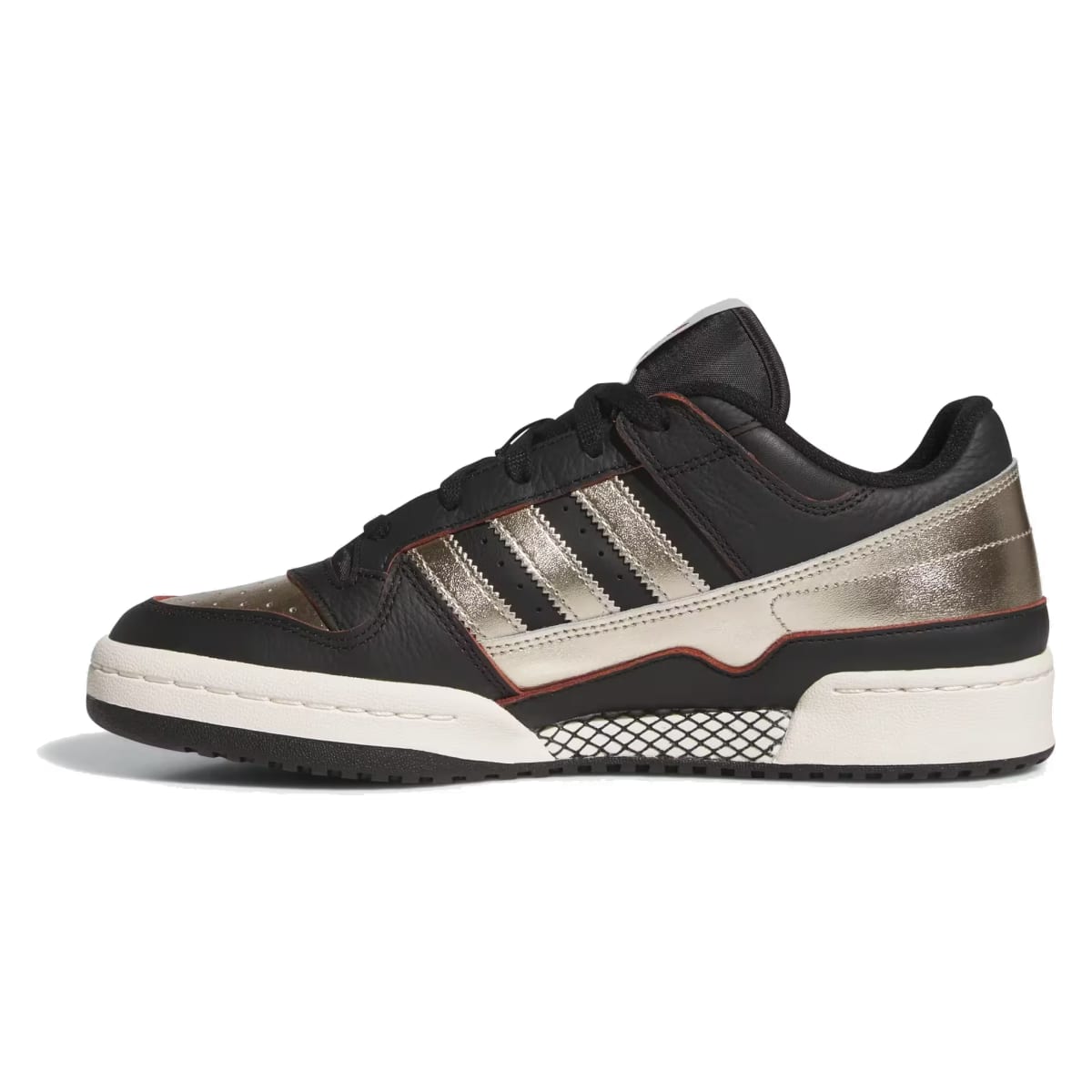 adidas Forum Low CL Black Cyber Metallic Off White