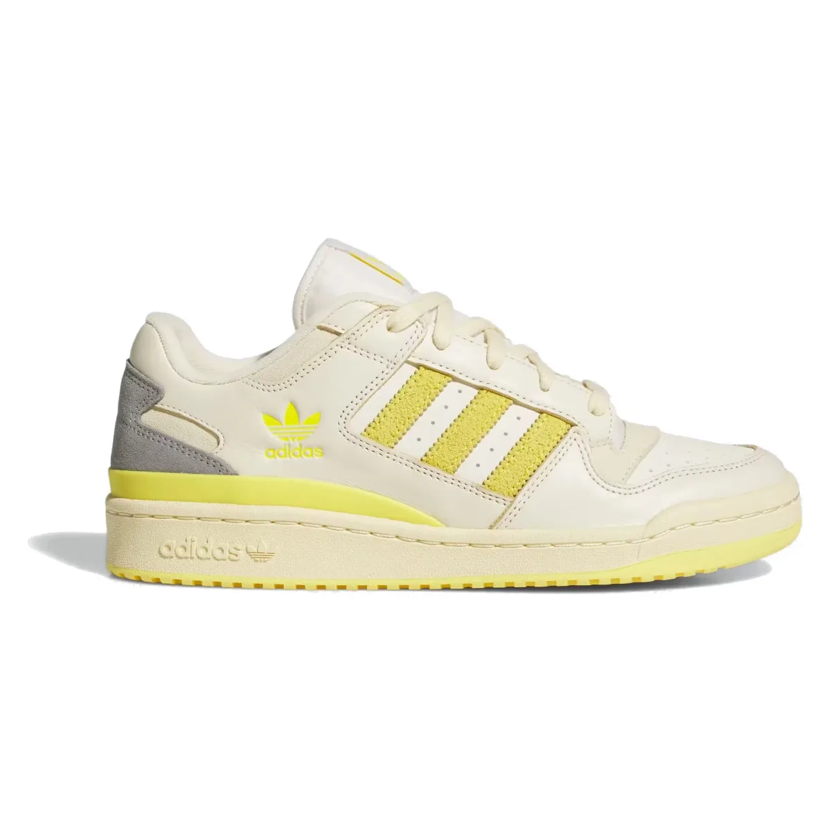 adidas Forum Low CL Cream White Yellow Warm Vanilla