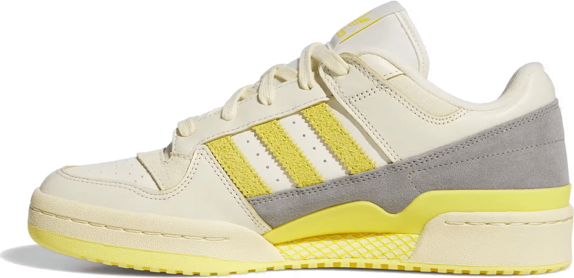 adidas Forum Low CL Cream White Yellow Warm Vanilla