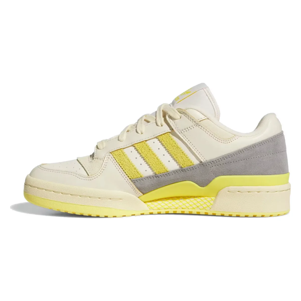 adidas Forum Low CL Cream White Yellow Warm Vanilla