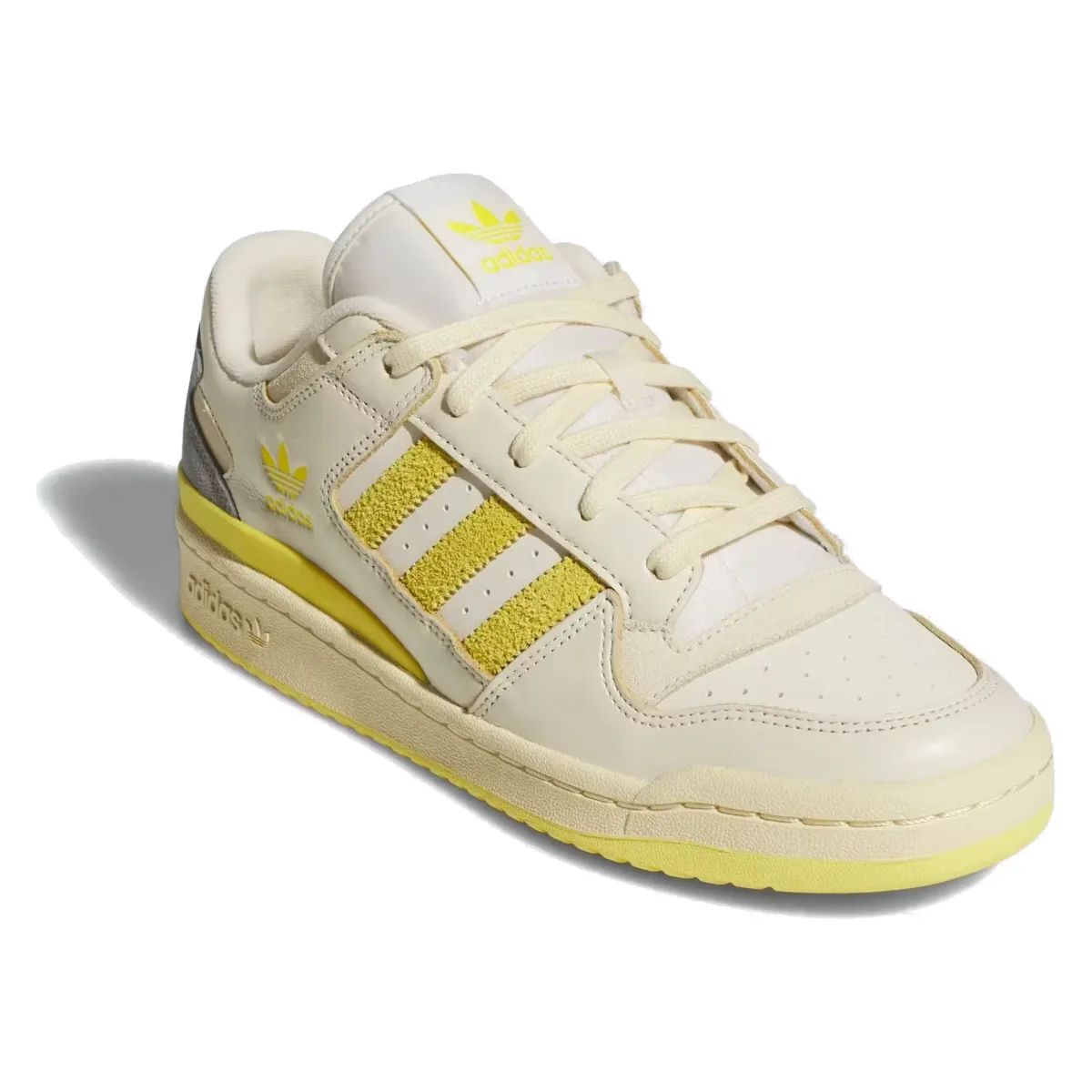 adidas Forum Low CL Cream White Yellow Warm Vanilla