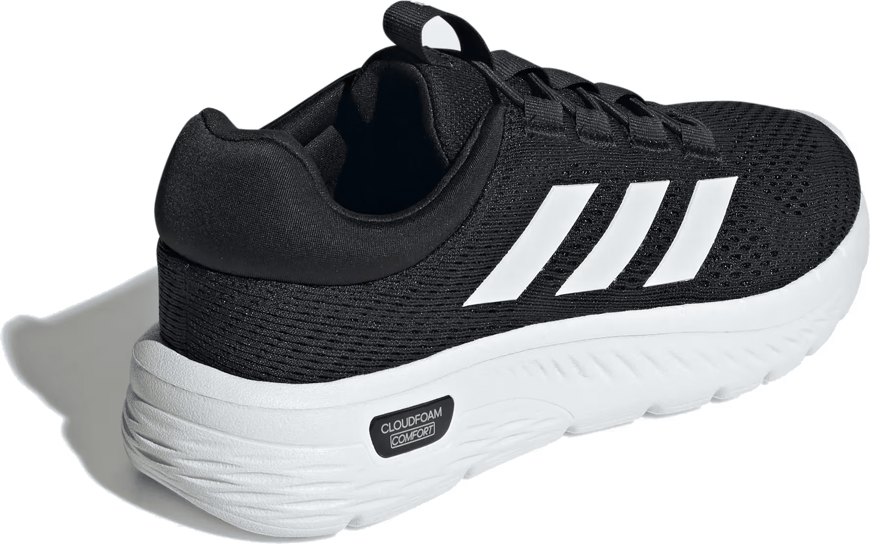 adidas Cloudfoam Comfy Core Black Cloud White (Women's)