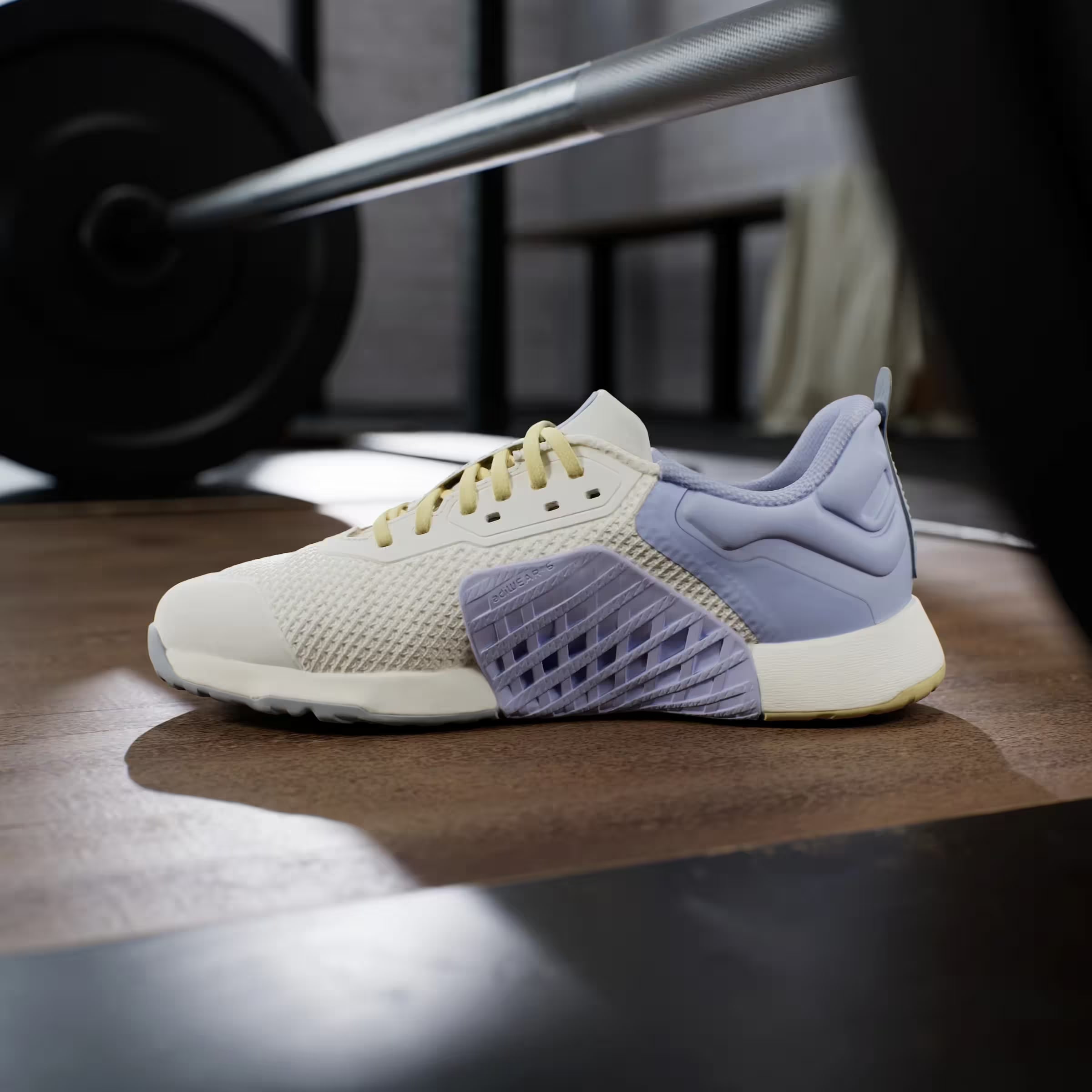 adidas Dropset 3 Strength Chalk White Halo Silver Violet Tone (Women's)