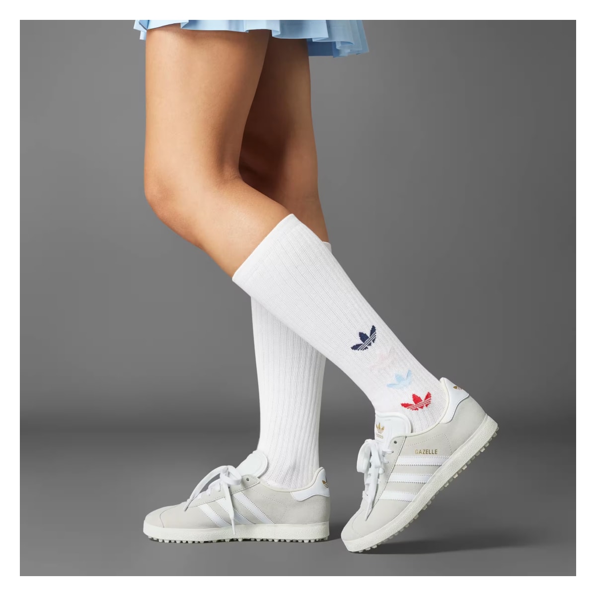 Adidas Gazelle Spikeless Golf Wmns "Alumina"
