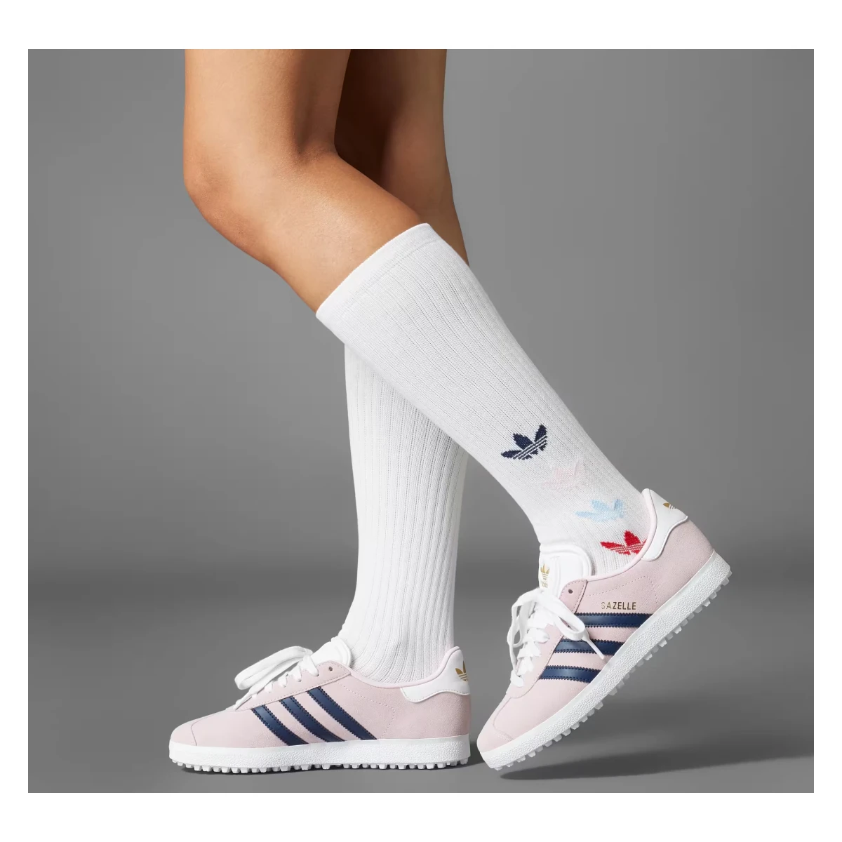 Adidas Gazelle Spikeless Golf "Clear Pink"