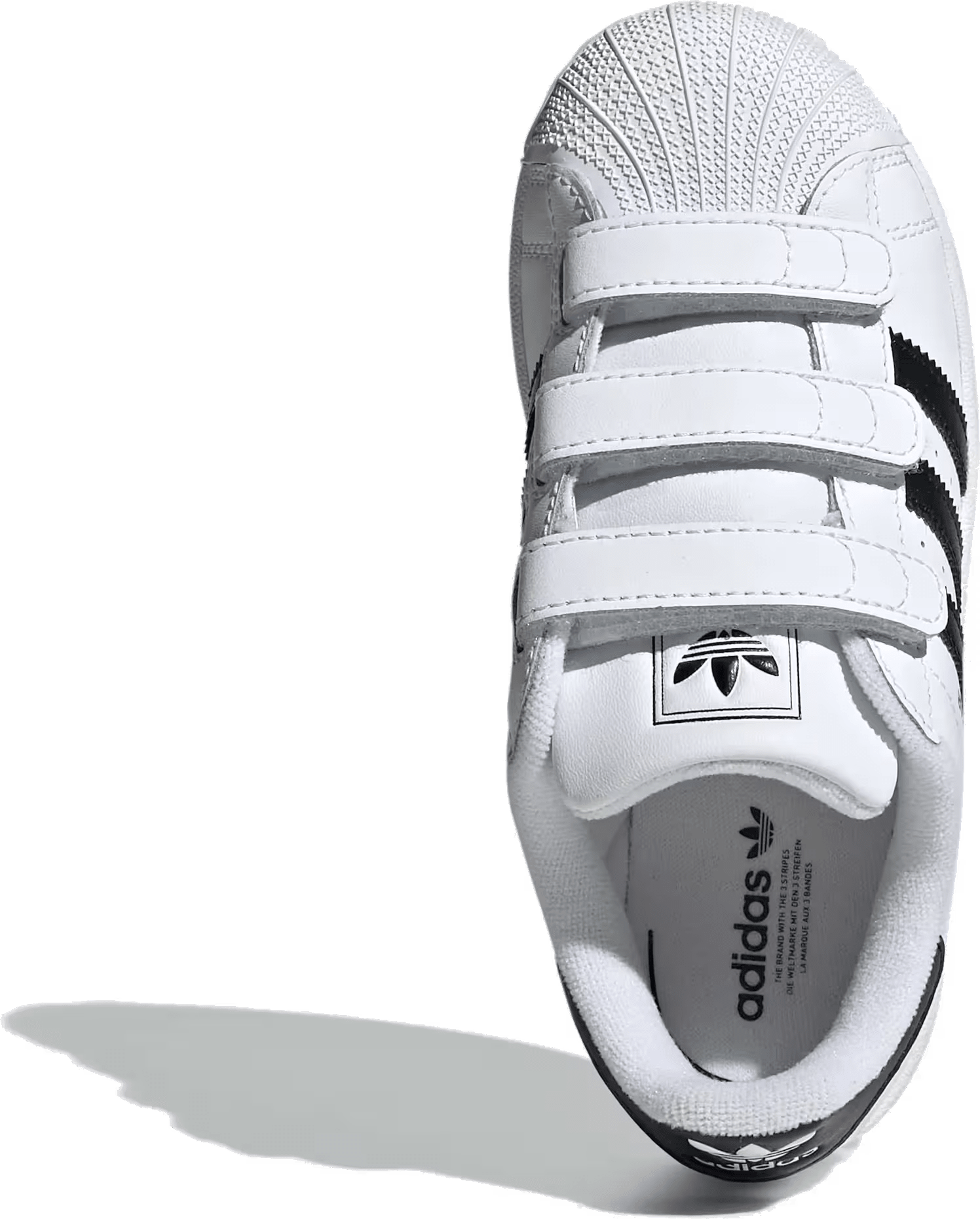 adidas Superstar II Comfort Closure Cloud White Core Black (PS)