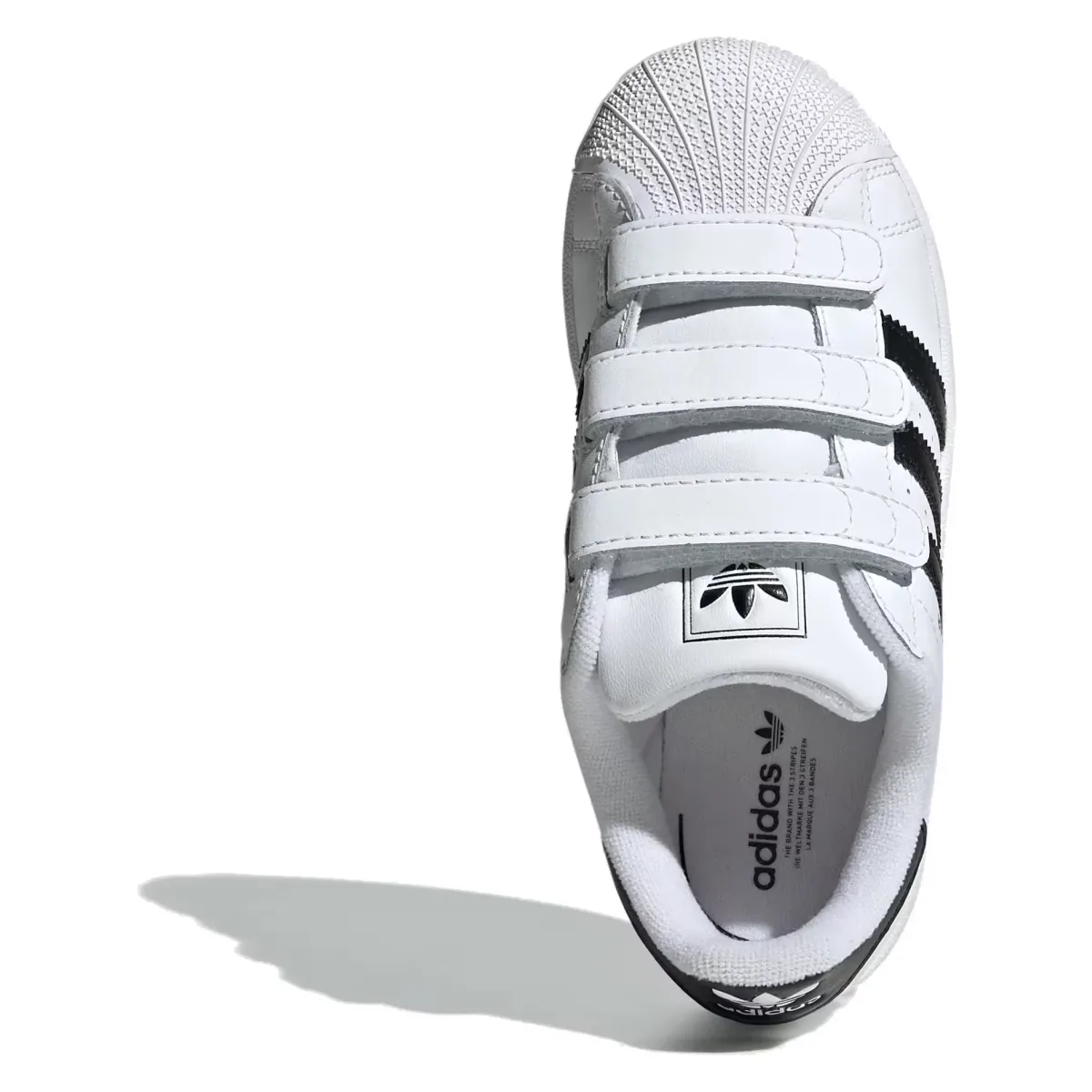adidas Superstar II Comfort Closure Cloud White Core Black (PS)