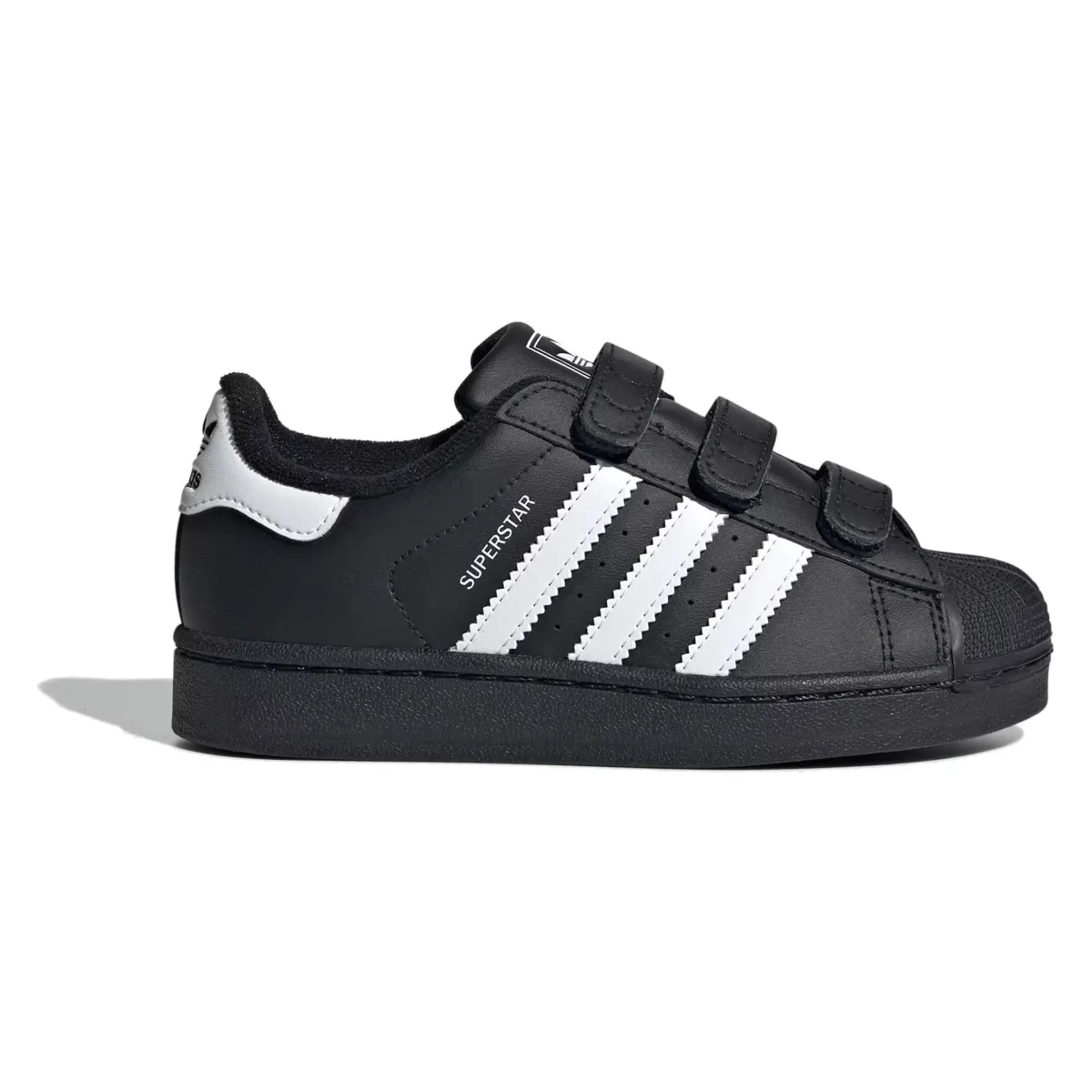 adidas Superstar II Comfort Closure Core Black Cloud White (PS)