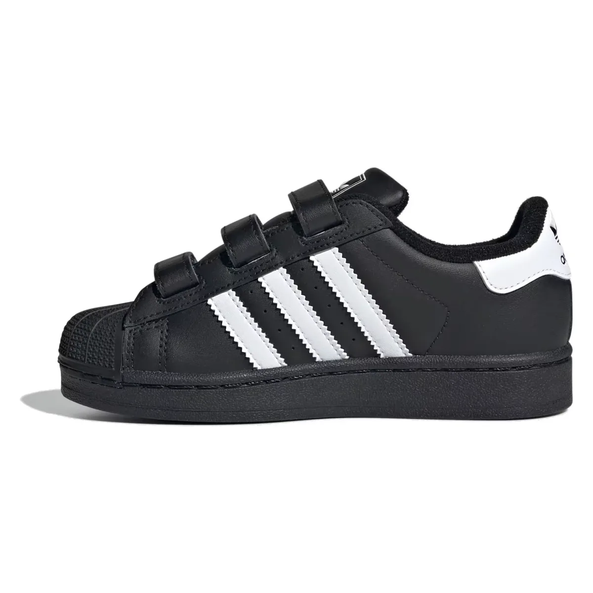 adidas Superstar II Comfort Closure Core Black Cloud White (PS)
