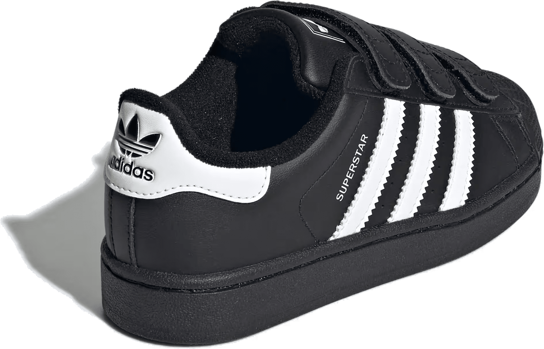 adidas Superstar II Comfort Closure Core Black Cloud White (PS)