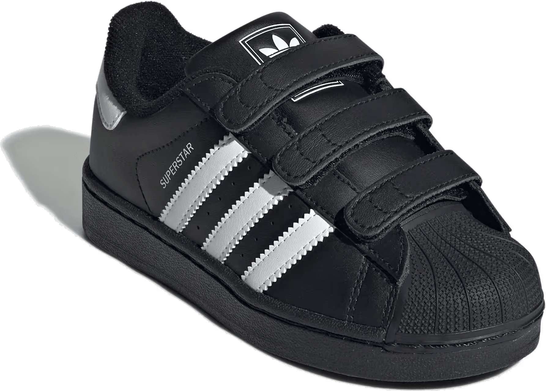 adidas Superstar II Comfort Closure Core Black Cloud White (PS)