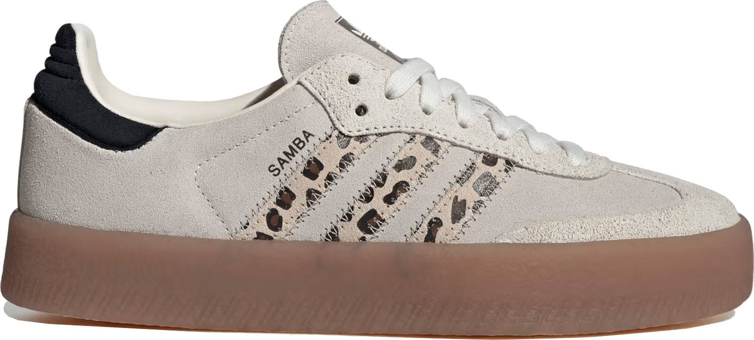 Adidas Sambae Wmns "Off White Leopard"