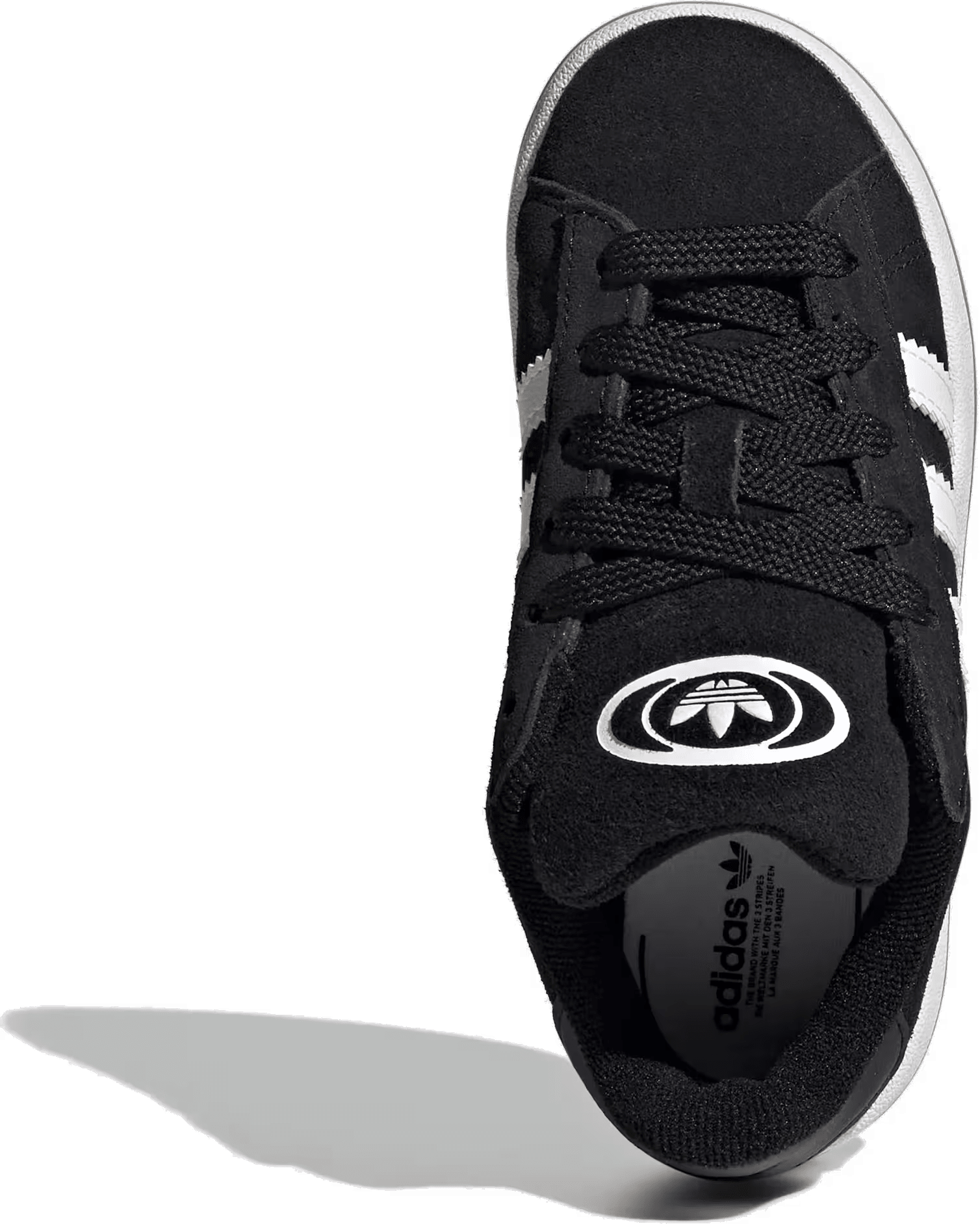 adidas Campus 00s Elastic Lace Kids PS "Core Black"