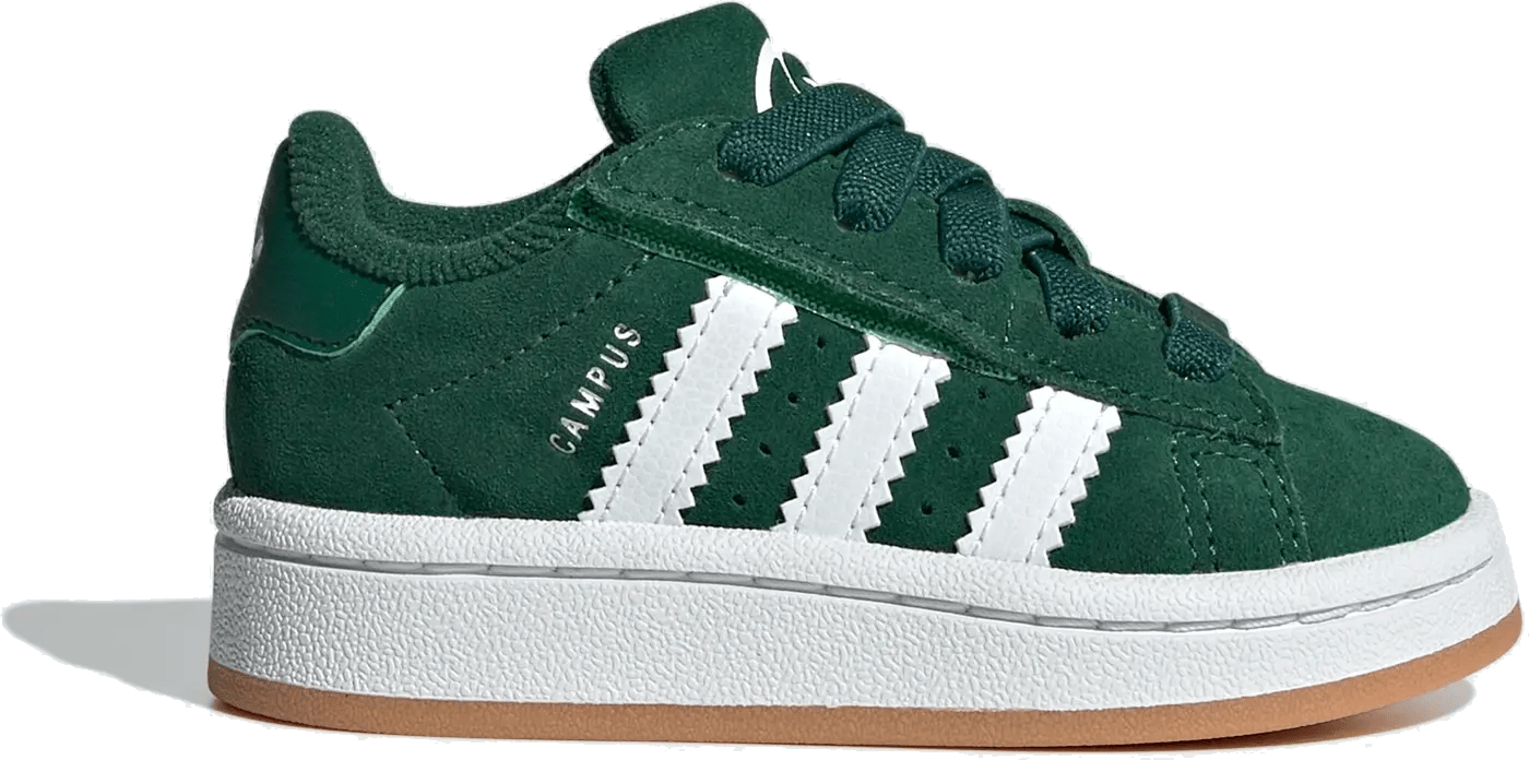 adidas Campus 00s Comfort Closure Camp Dark Green Cloud White Gum (TD)