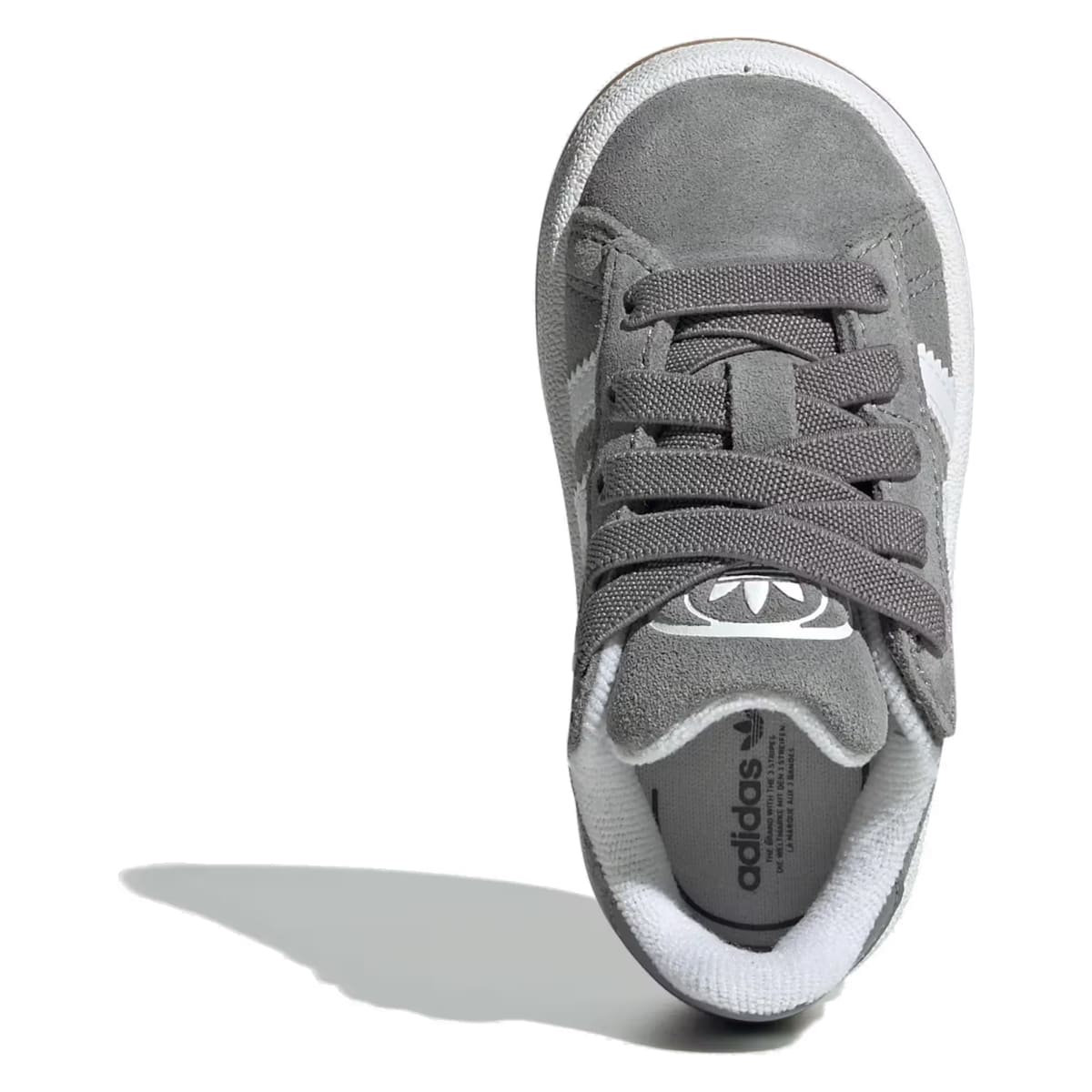 adidas Campus 00s Kids Comfort Closure Elastic Lace "Grey White"