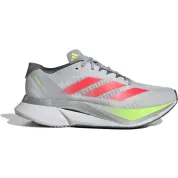 adidas Adizero Boston 12 Dash Grey Lucid Red Lucid Lemon (Women's)