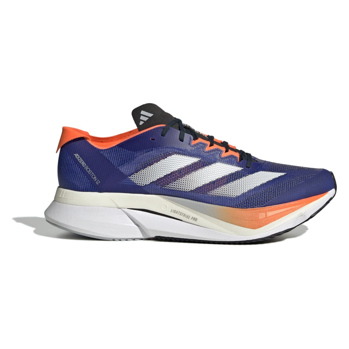 adidas Adizero Boston 12 Lucid Blue Cloud White Impact Orange