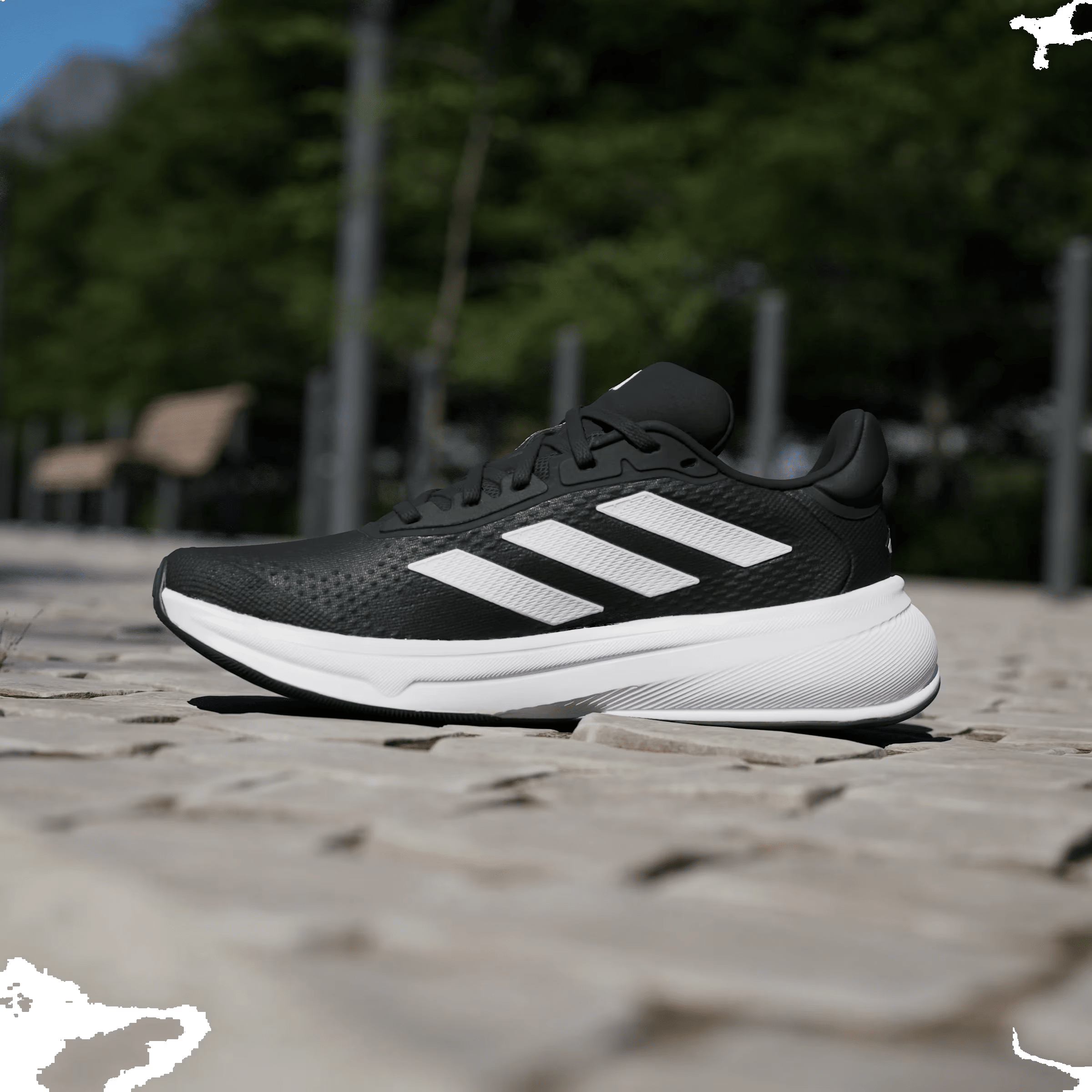 adidas Response Super Black Cloud White (Women's)