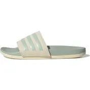 adidas Adilette Comfort Slides Wonder White Linen Green Met. (Women's)