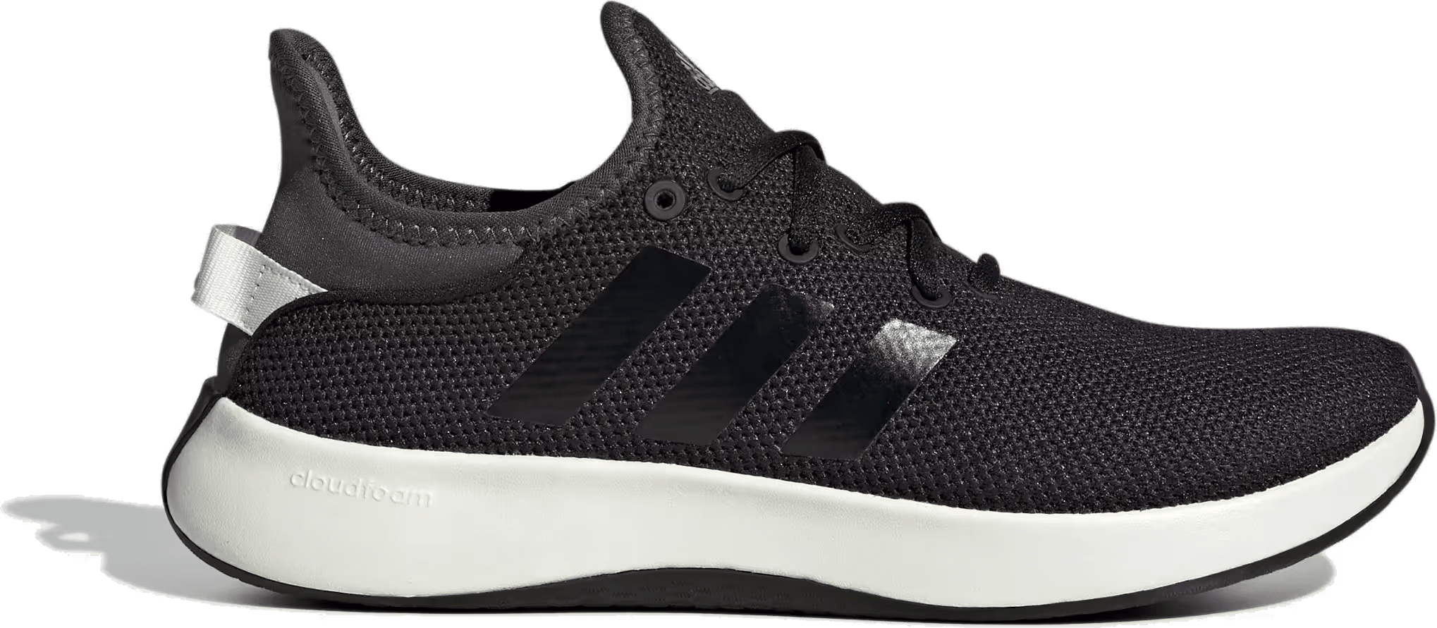 adidas Cloudfoam Pure Core Black Grey (Women's)