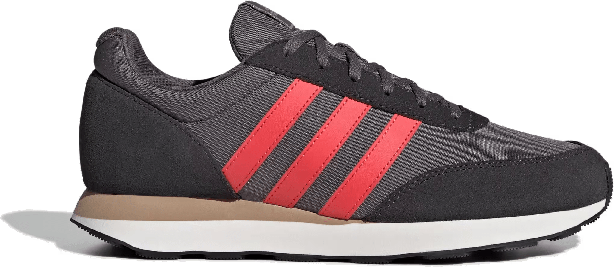adidas Run 60s 3.0 Grey Strata Semi Lucid Red Carbon