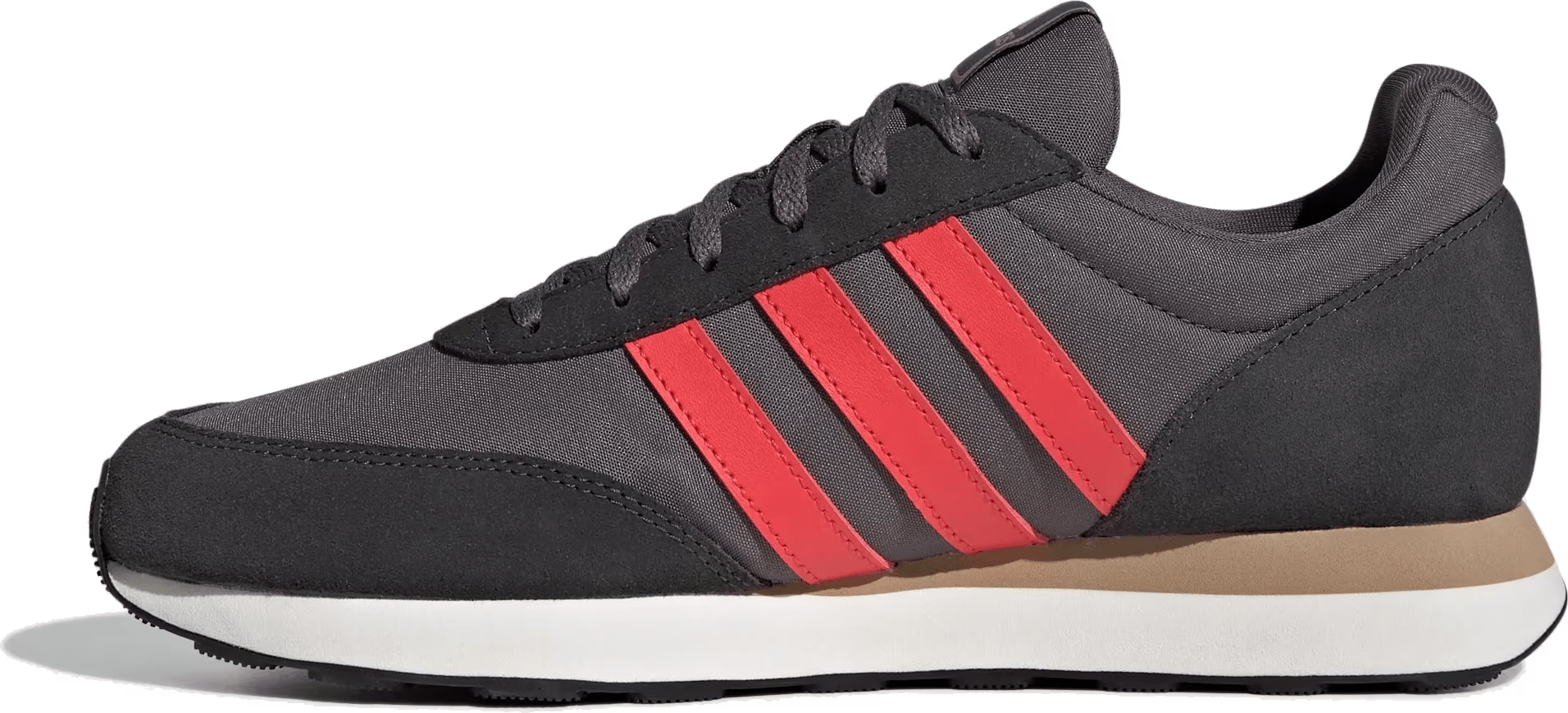 adidas Run 60s 3.0 Grey Strata Semi Lucid Red Carbon
