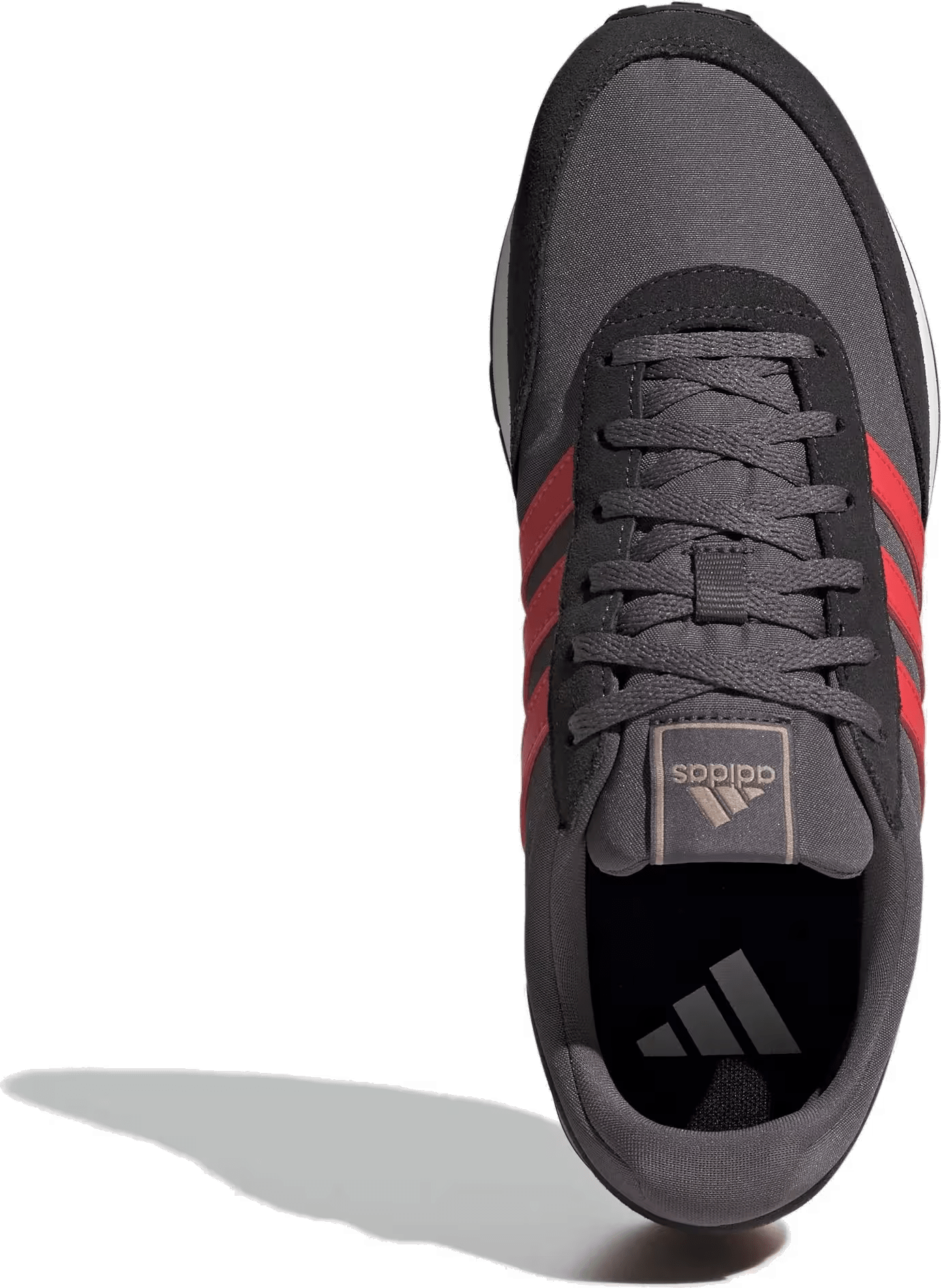 adidas Run 60s 3.0 Grey Strata Semi Lucid Red Carbon