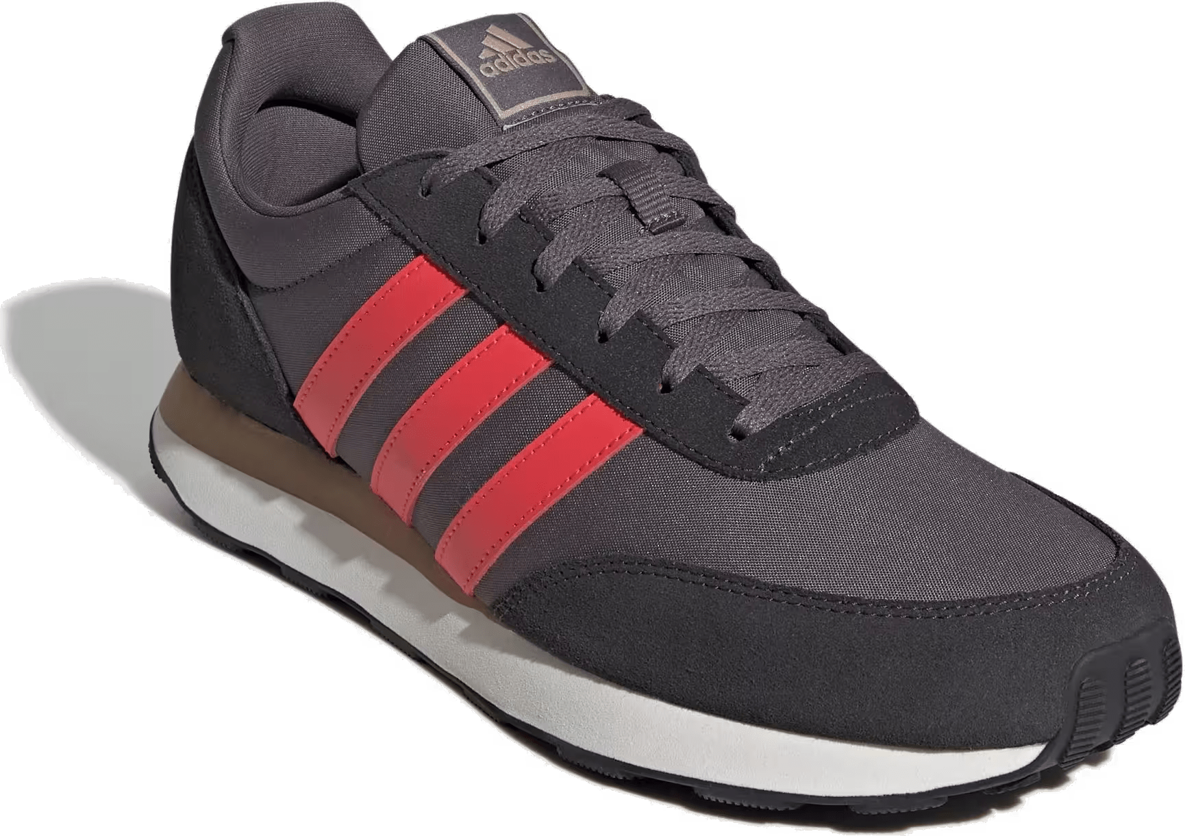adidas Run 60s 3.0 Grey Strata Semi Lucid Red Carbon