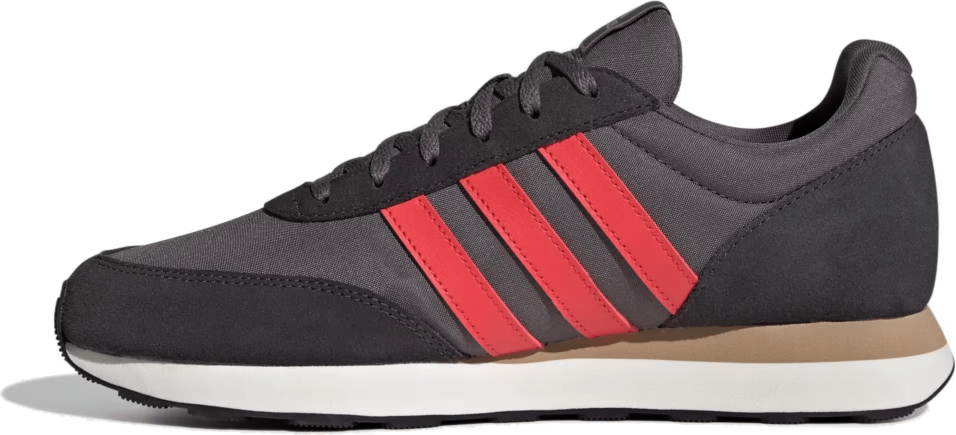 adidas Run 60s 3.0 Grey Strata Semi Lucid Red Carbon