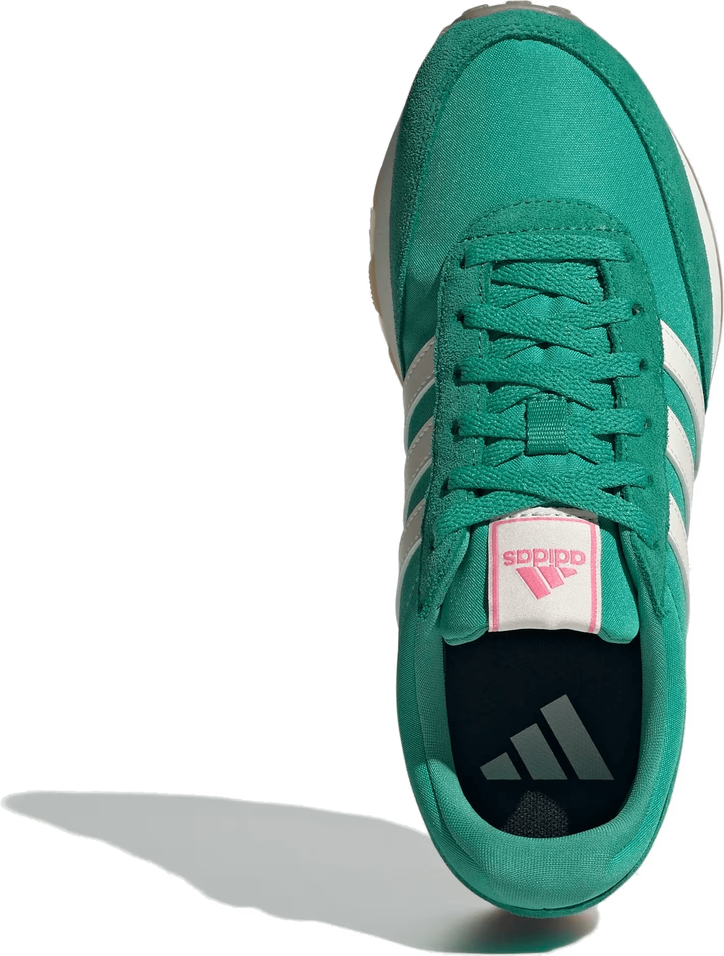 adidas Run 60s 3.0 Semi Court Green Off White Bliss Pink (Women's)