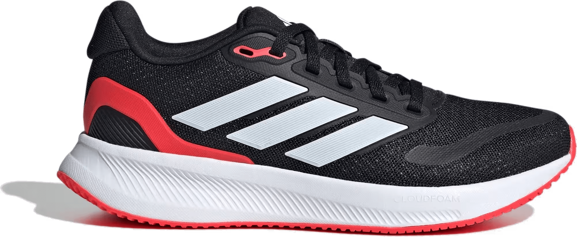 adidas Runfalcon 5 Core Black Cloud White Lucid Red (GS)