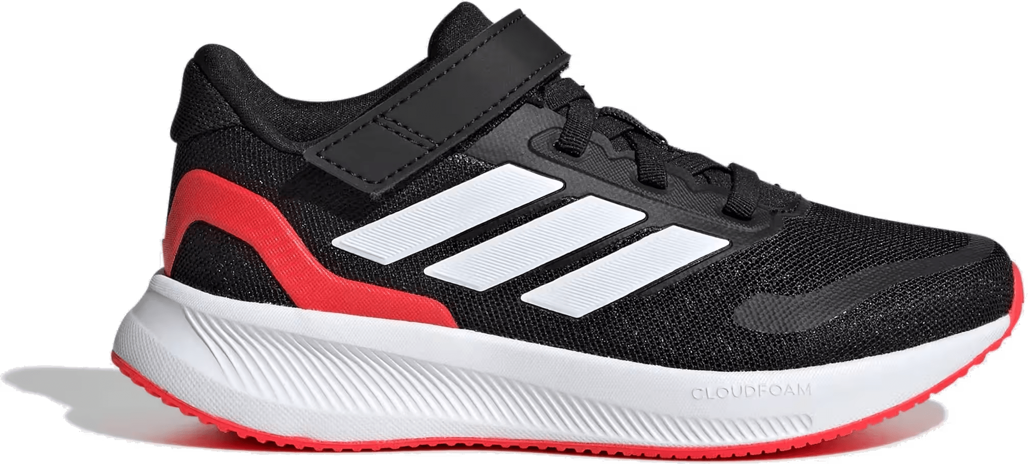 adidas Runfalcon 5 Core Black Cloud White Lucid Red (PS)