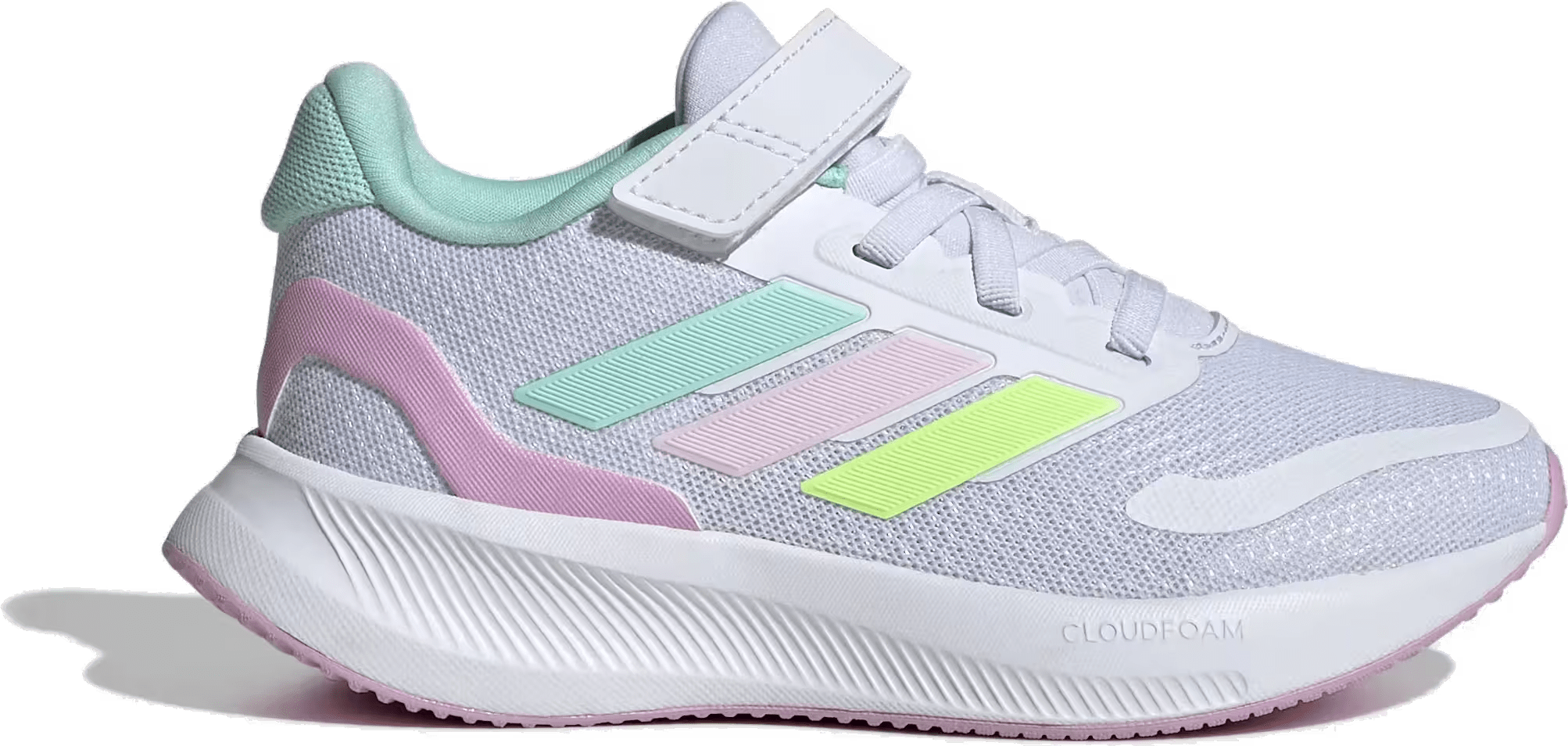 adidas Runfalcon 5 Cloud White Clear Mint Clear Pink (PS)
