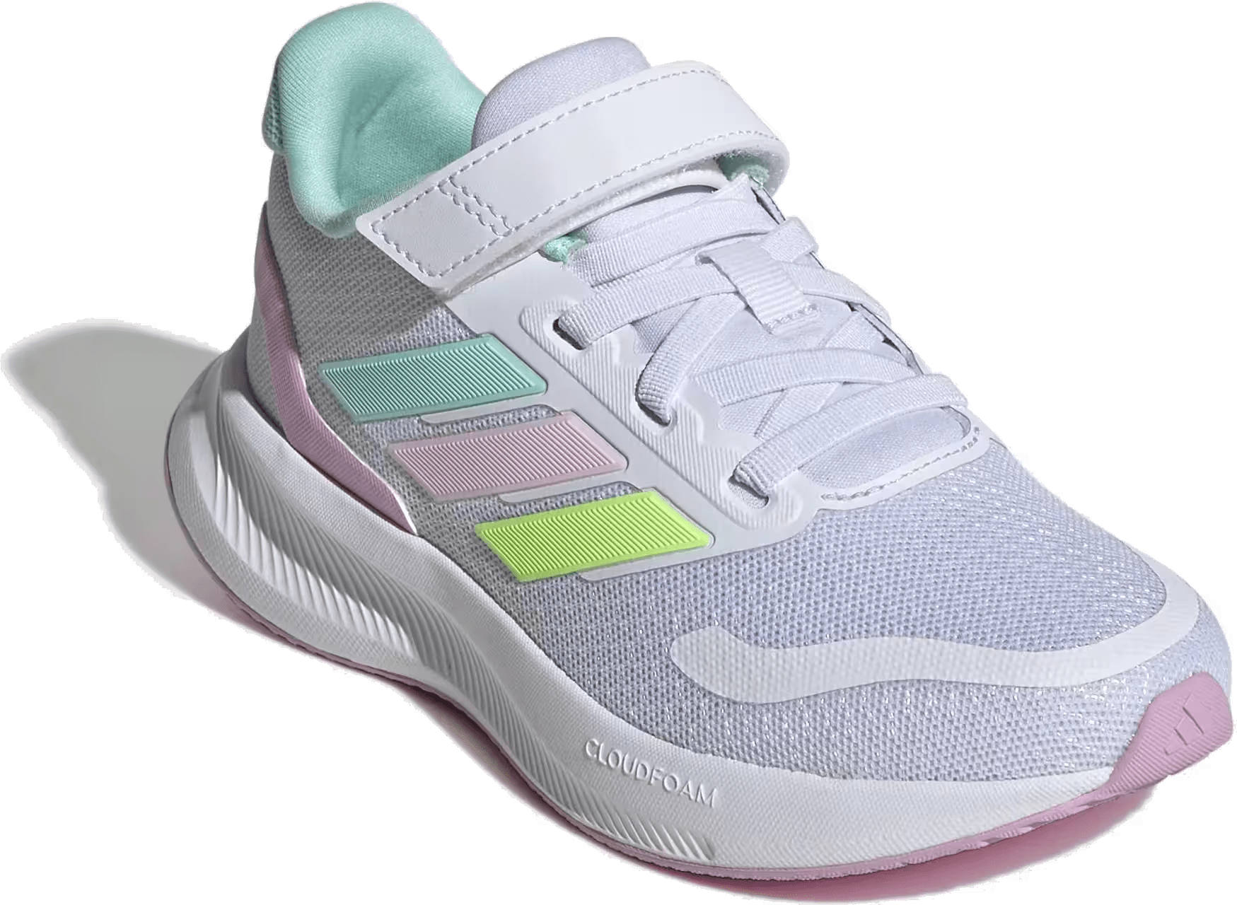 adidas Runfalcon 5 Cloud White Clear Mint Clear Pink (PS)