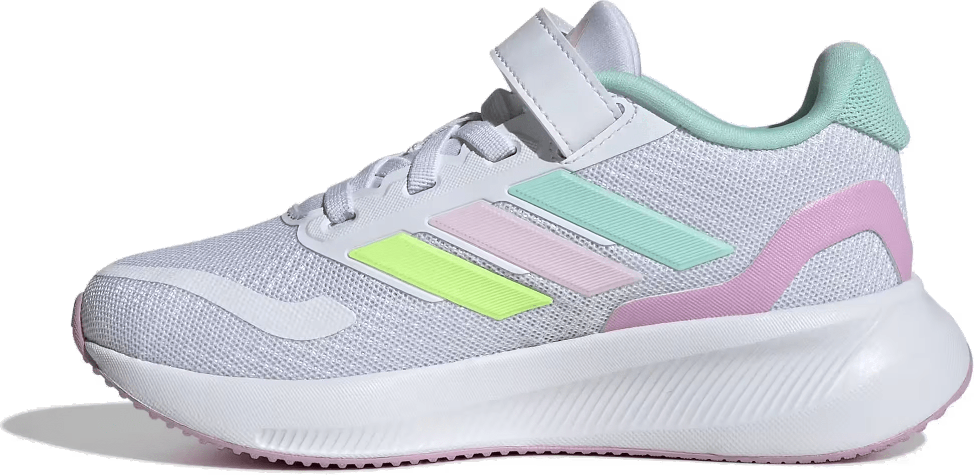 adidas Runfalcon 5 Cloud White Clear Mint Clear Pink (PS)