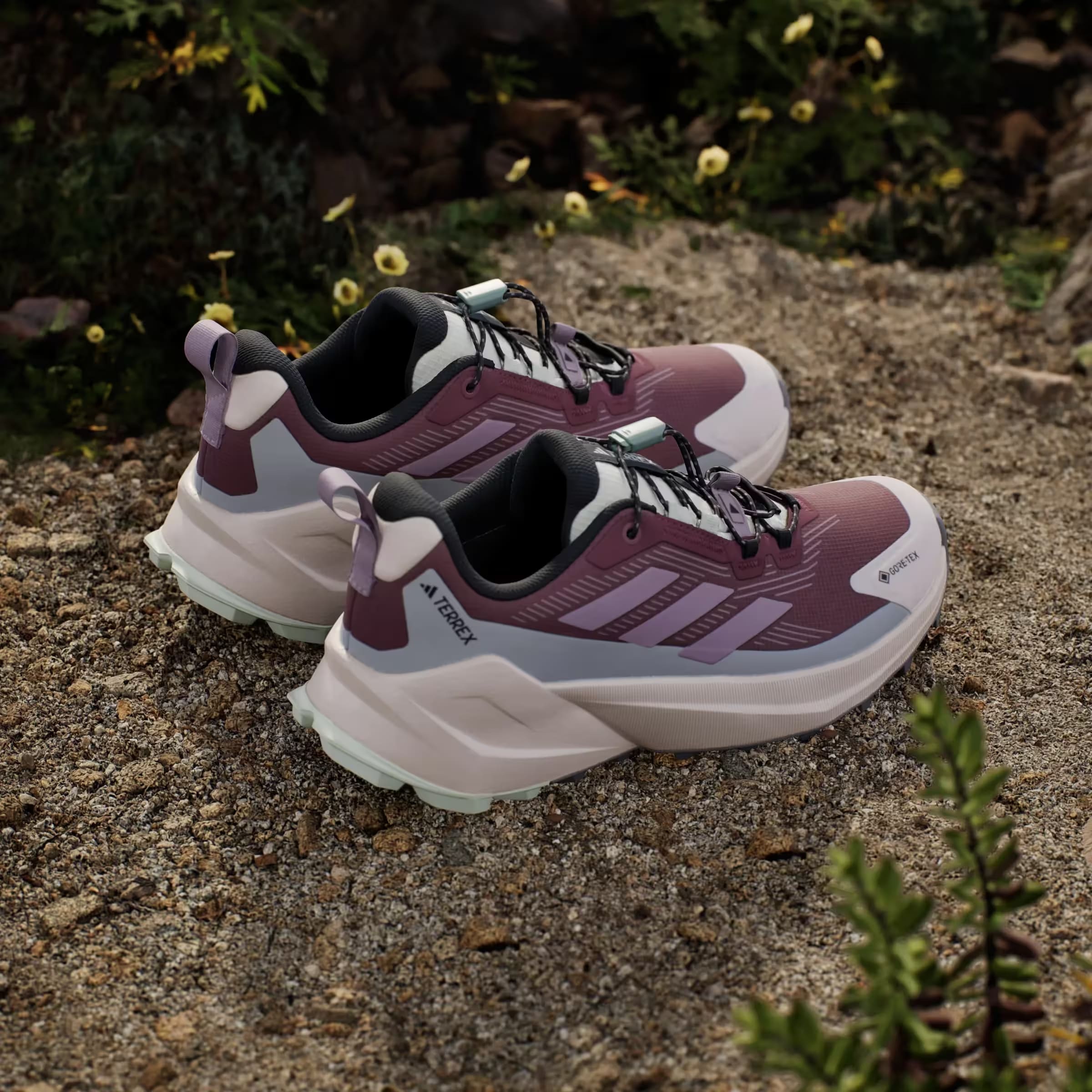 adidas Terrex Trailmaker 2 Gore-Tex Speed Burgundy Preloved Fig Grey Two (Women's)