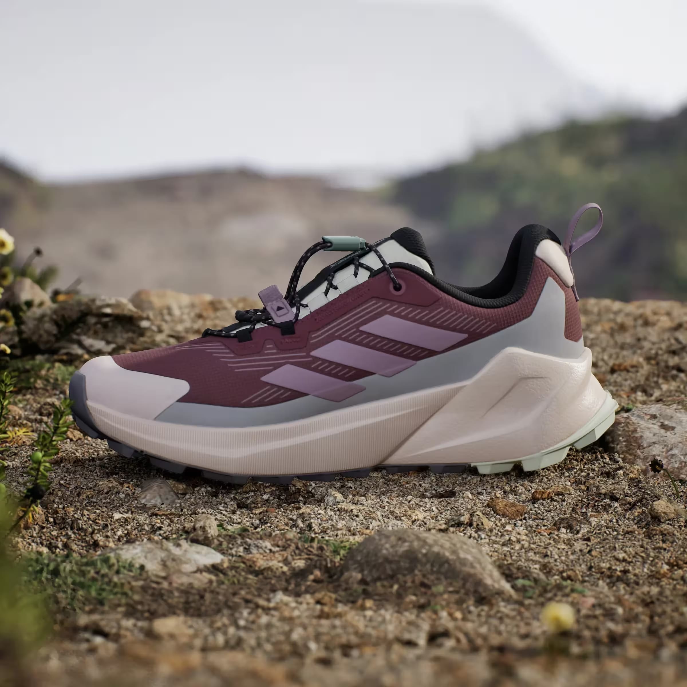 adidas Terrex Trailmaker 2 Gore-Tex Speed Burgundy Preloved Fig Grey Two (Women's)