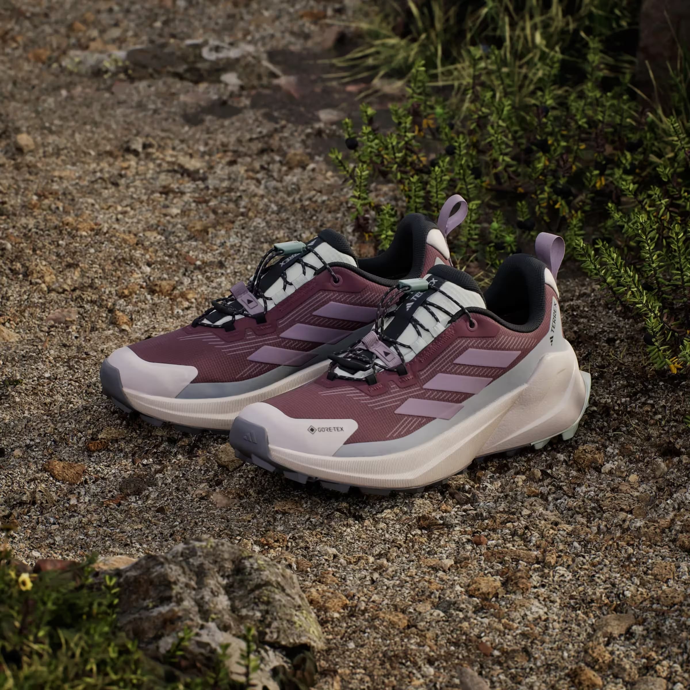 adidas Terrex Trailmaker 2 Gore-Tex Speed Burgundy Preloved Fig Grey Two (Women's)