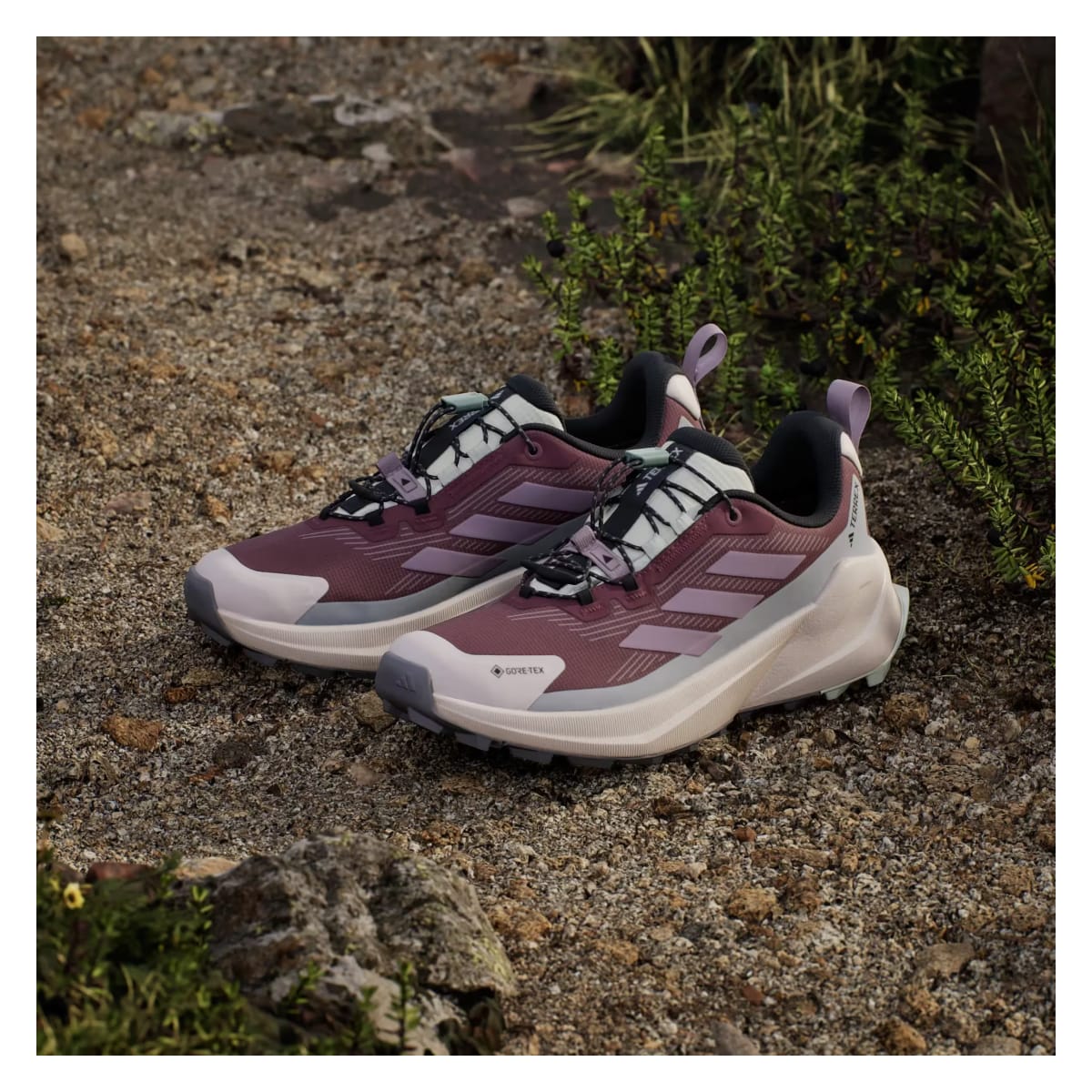 adidas Terrex Trailmaker 2 Gore-Tex Speed Burgundy Preloved Fig Grey Two (Women's)