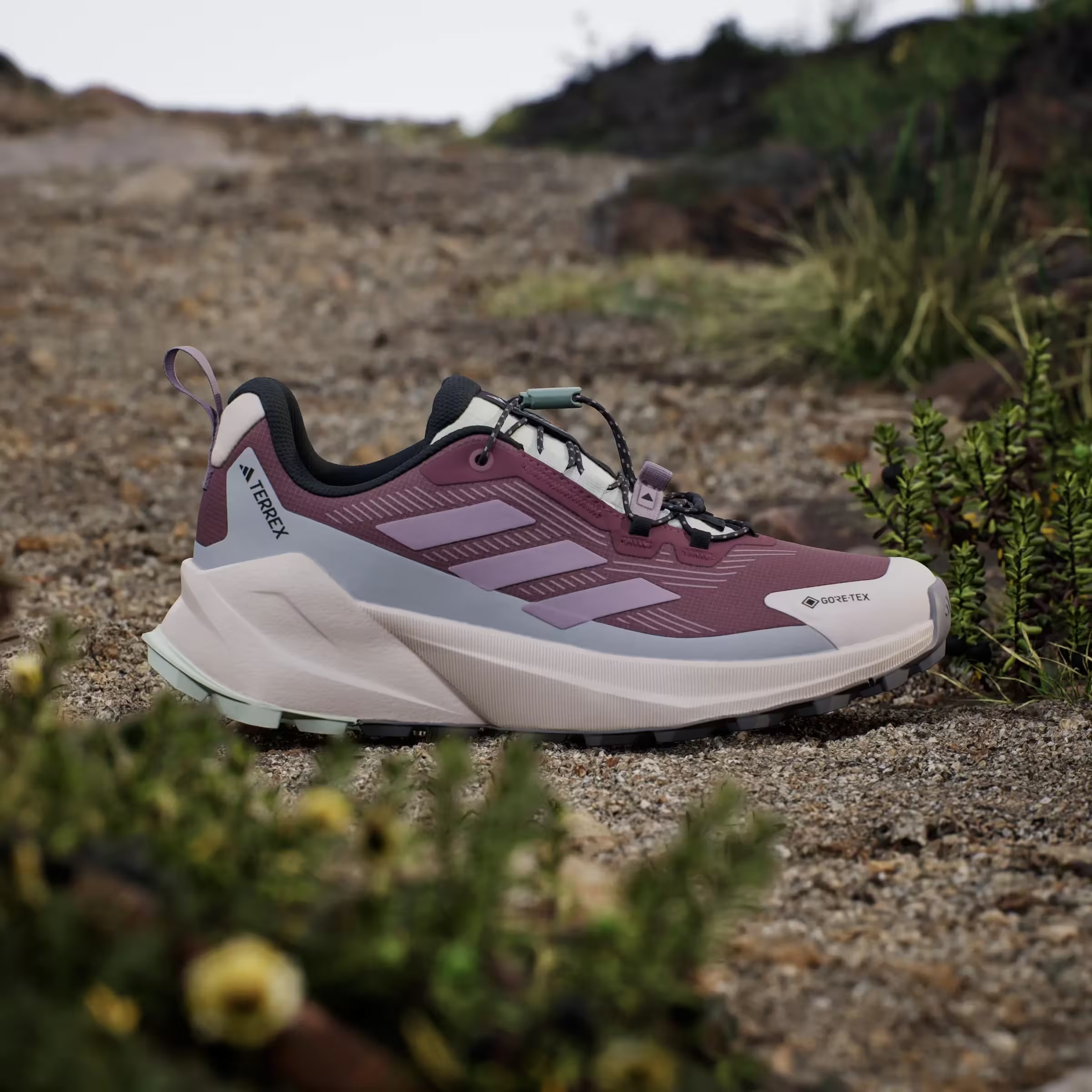 adidas Terrex Trailmaker 2 Gore-Tex Speed Burgundy Preloved Fig Grey Two (Women's)