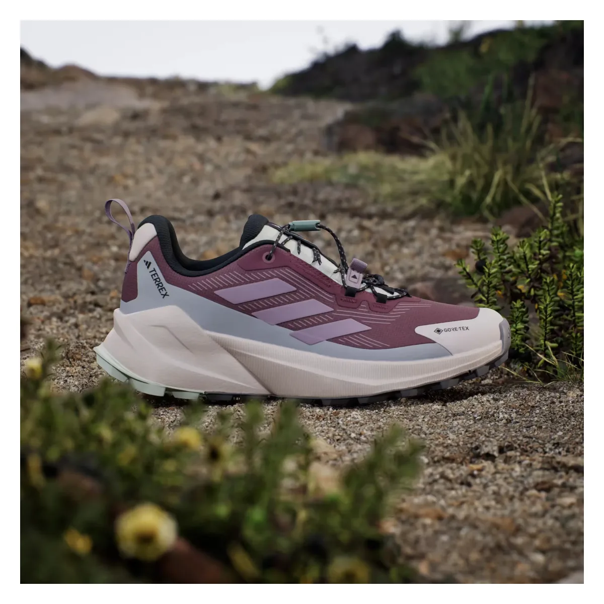adidas Terrex Trailmaker 2 Gore-Tex Speed Burgundy Preloved Fig Grey Two (Women's)