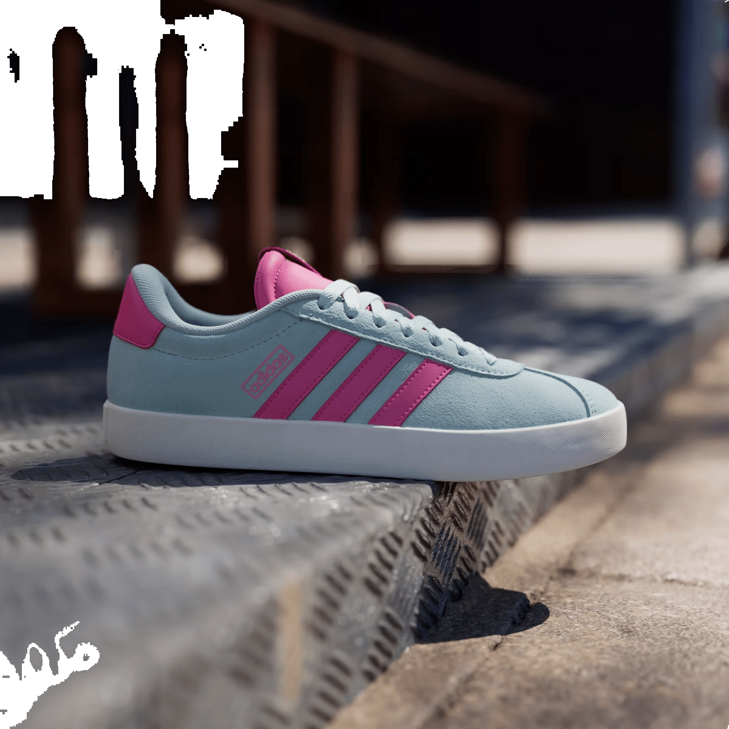 adidas VL Court 3.0 Halo Mint Pulse Magenta Bliss Pink (Women's)